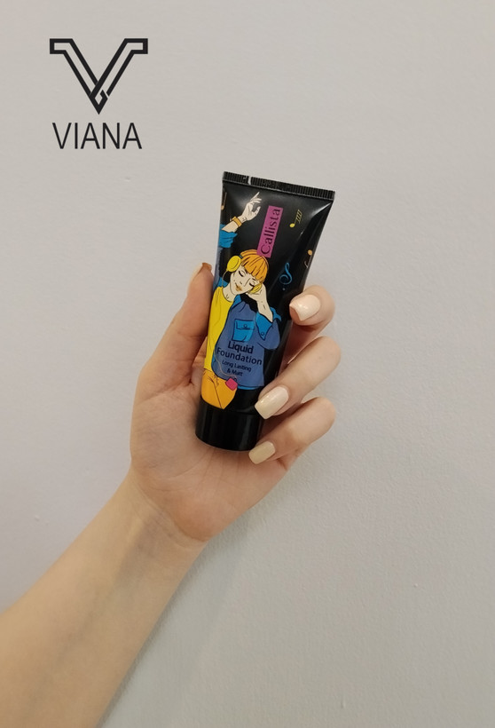 کرم پودر تیوپی لانگ لستینگ مات کالیستا - Liquid Foundation Long & Matt