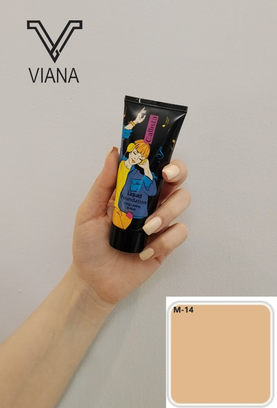 کرم پودر تیوپی لانگ لستینگ مات کالیستا - Liquid Foundation Long & Matt