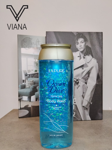 شامپو بدن شفاف لپیور Ocean Dive Body Shampoo With Pro Vitamin B5 414 ML