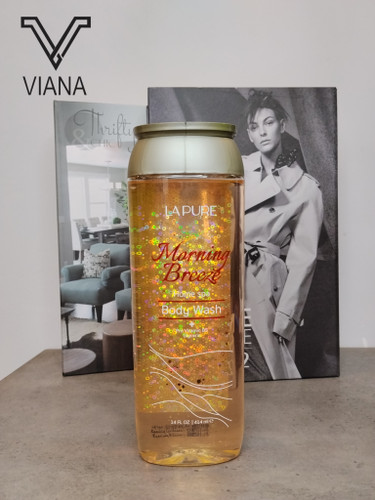 شامپو بدن شفاف لپیور Morning Breeze Body Shampoo With Pro Vitamin B5 414 ML