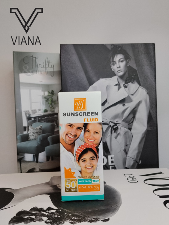 ضد آفتاب فلوئید مای مدل هیالارونیک اسید SPF50 حجم 50 میلی لیتر