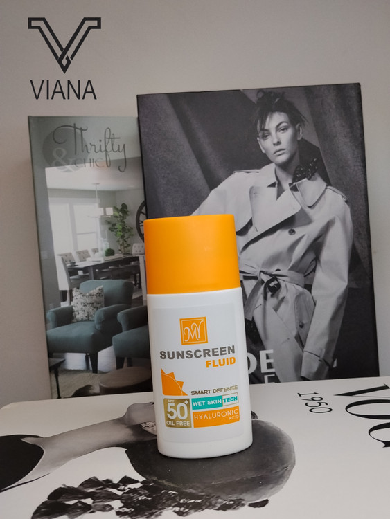 ضد آفتاب فلوئید مای مدل هیالارونیک اسید SPF50 حجم 50 میلی لیتر