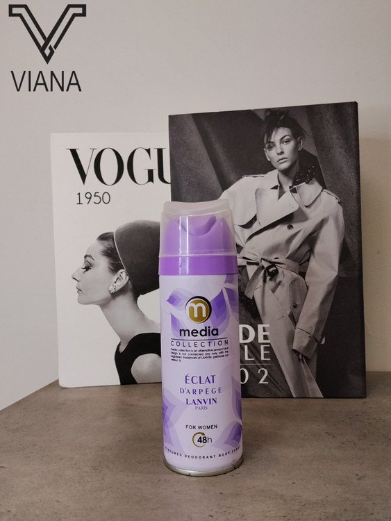 اسپری خوش بو کننده بدن زنانه مدیا مدل اکلت Eclat La Violette حجم 200 میلی لیتر