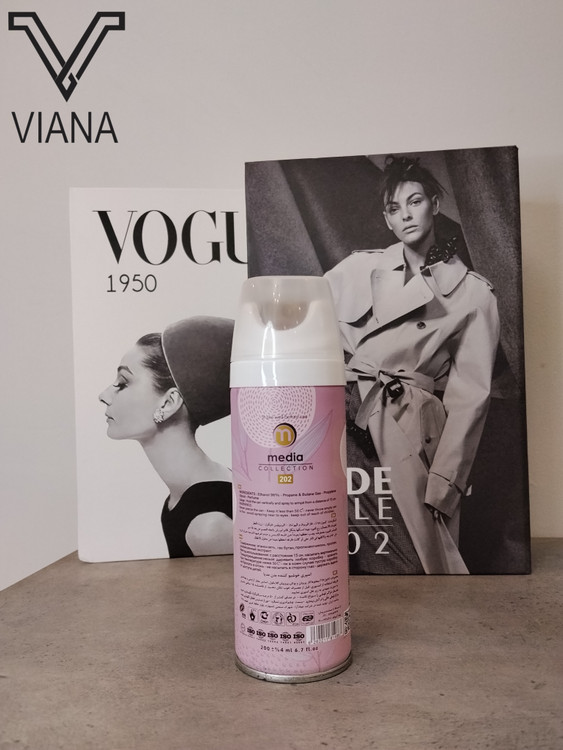 اسپری خوش بو کننده بدن زنانه مدیا شنل چنس Chance Chanel حجم 200 میلی لیتر