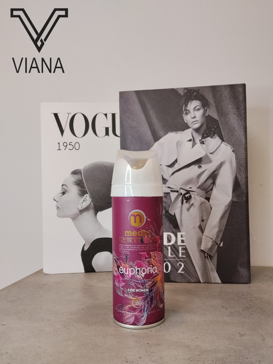 اسپری خوش بو کننده بدن زنانه مدیا ایفوریا Euphoria حجم 200 میلی لیتر