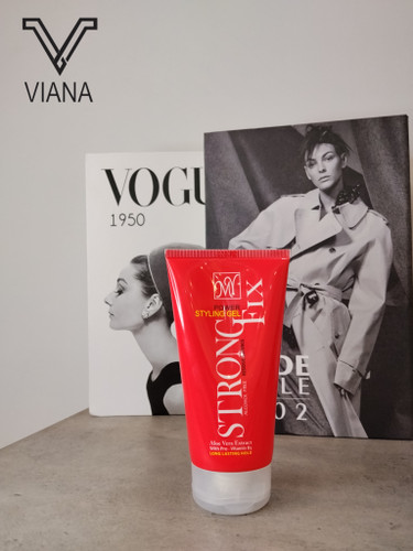 ژل مو سر قوی Strong Fix قرمز حجم 150 میل مای