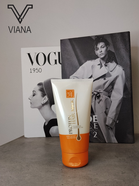 ماسک مو پروتئینه مای مناسب موی رنگ شده و آسیب دیده حجم 150 میلی لیتر