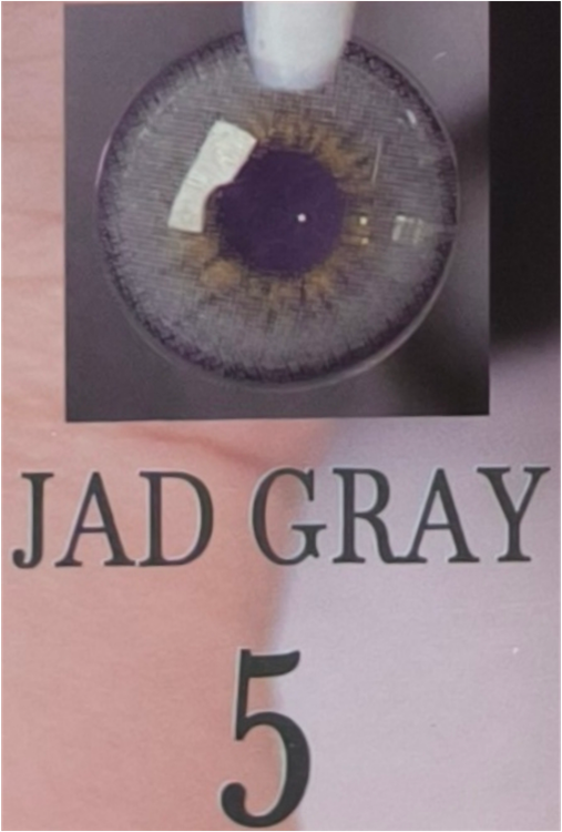 لنز چشم آی ریو کد ۵ جید گری Jad Gray