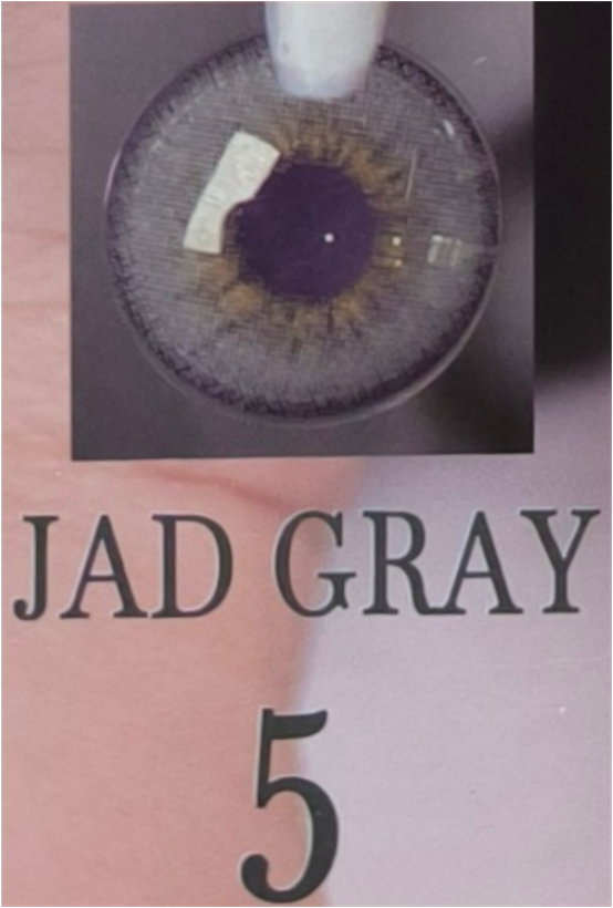 لنز چشم آی ریو کد ۵ جید گری Jad Gray
