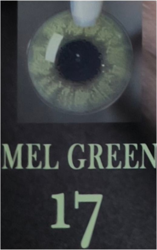 لنز چشم آی ریو کد ۱۷ مل گرین Mel Green