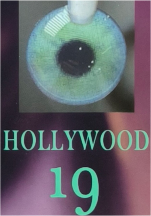 لنز چشم آی ریو کد 19 هالیوود Hollywood